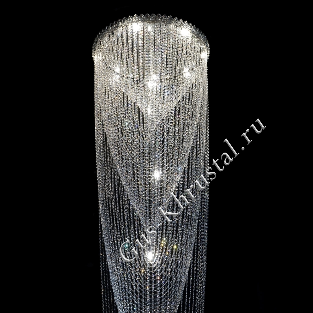 Люстра Водоворот Длинный