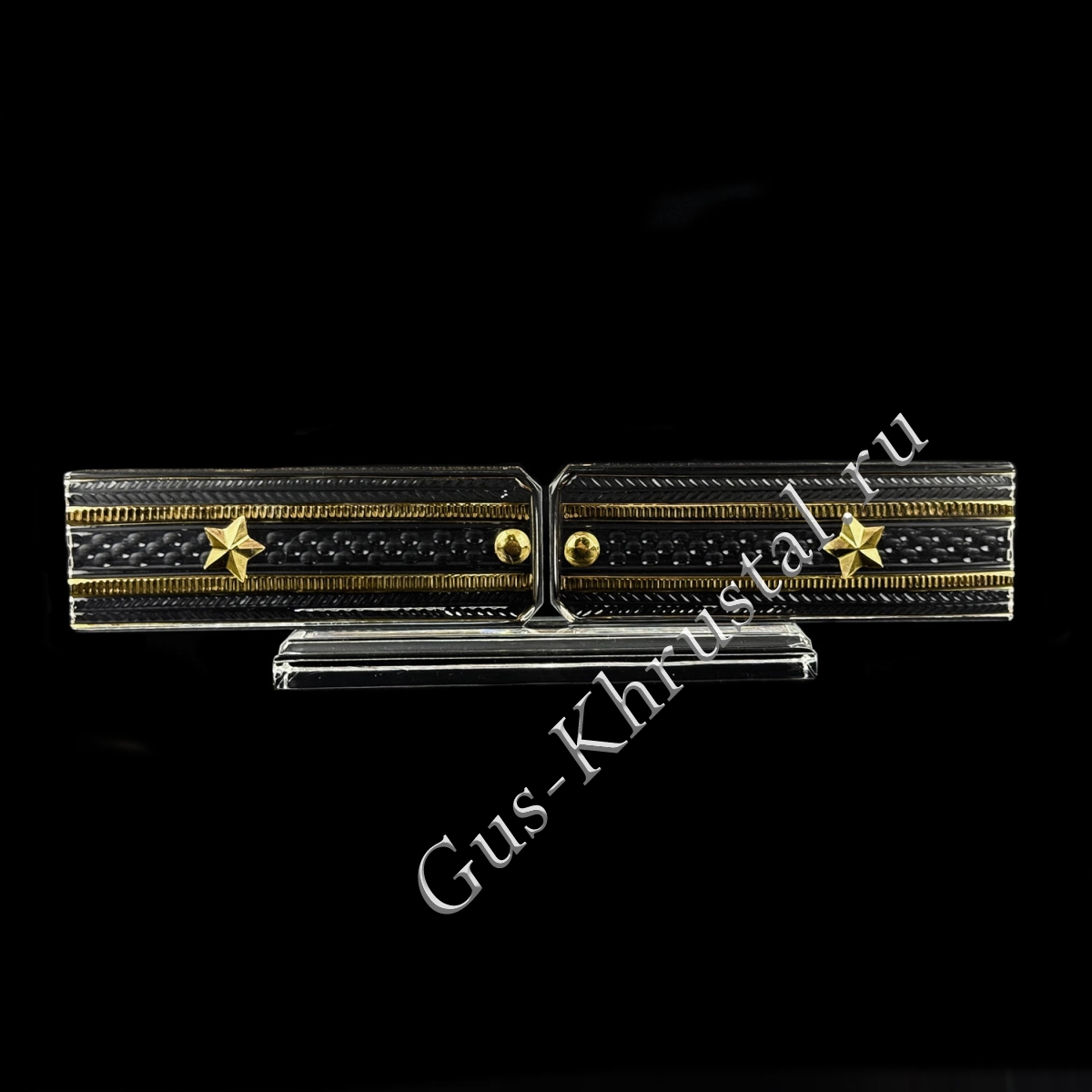 Сувенир Погоны Хрустальные "Майор"